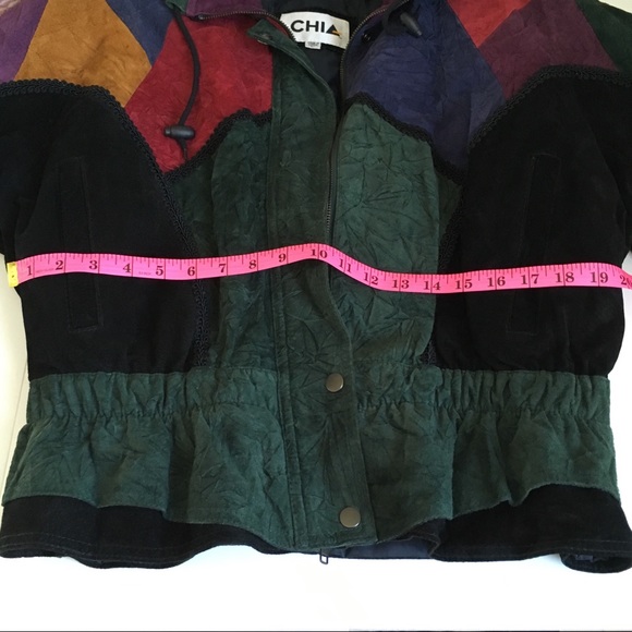 Chia Leather Bomber Jacket - Picture 9 of 13